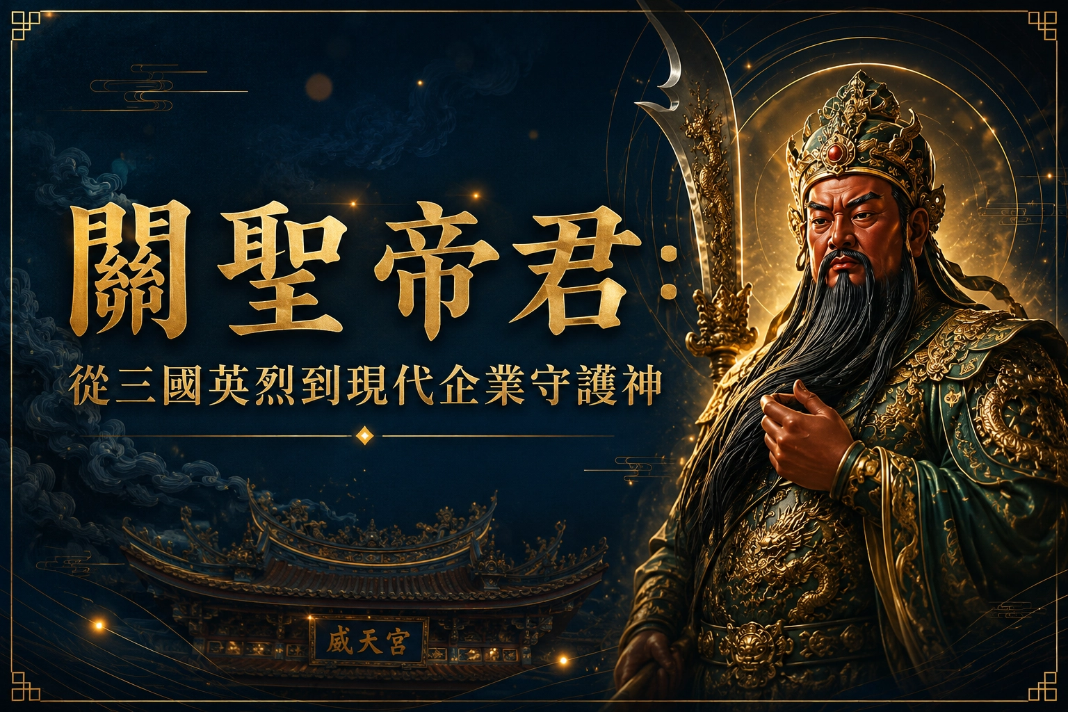 關聖帝君：從三國英烈到現代企業守護神