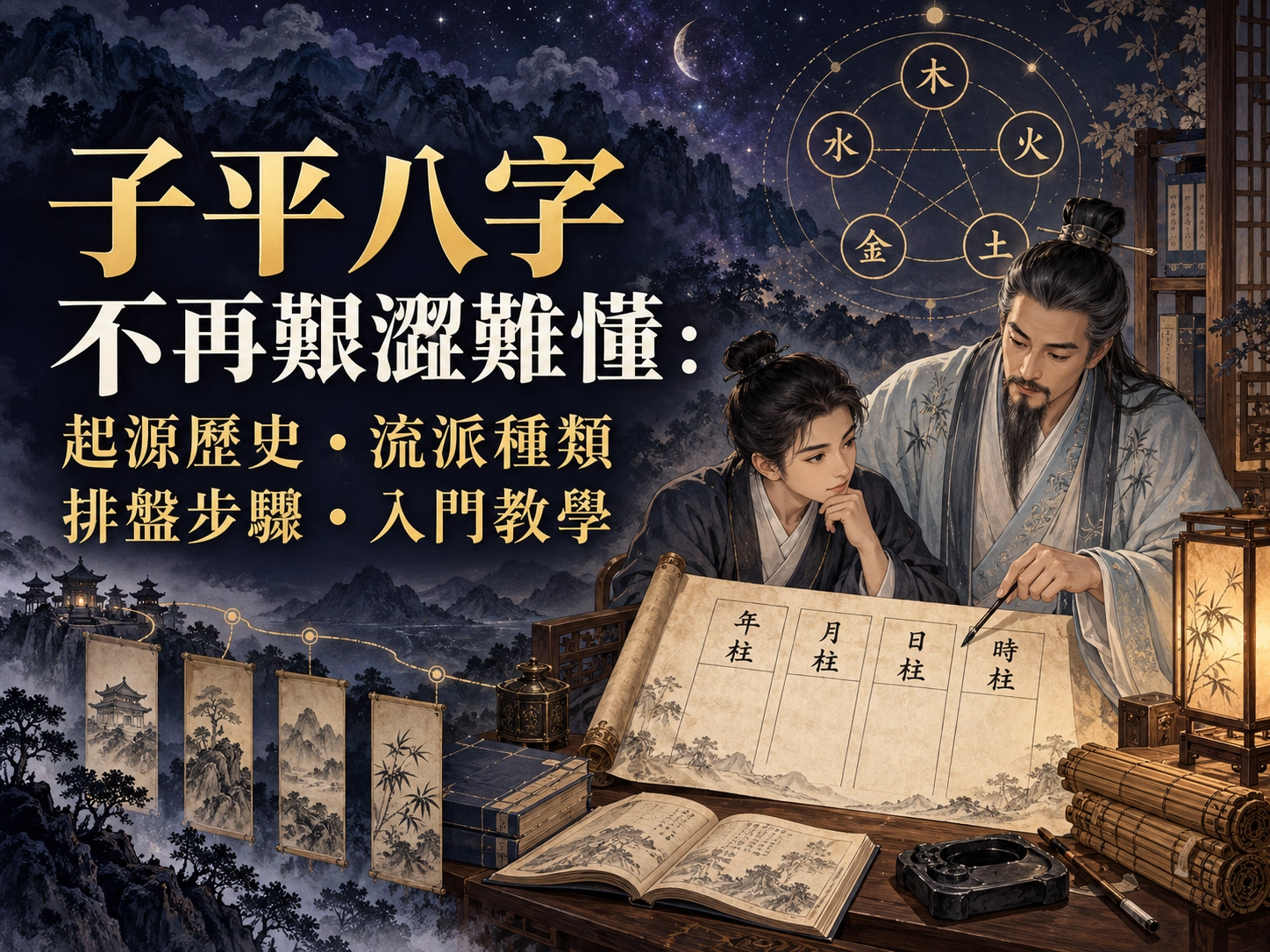 子平八字不在艱澀難懂