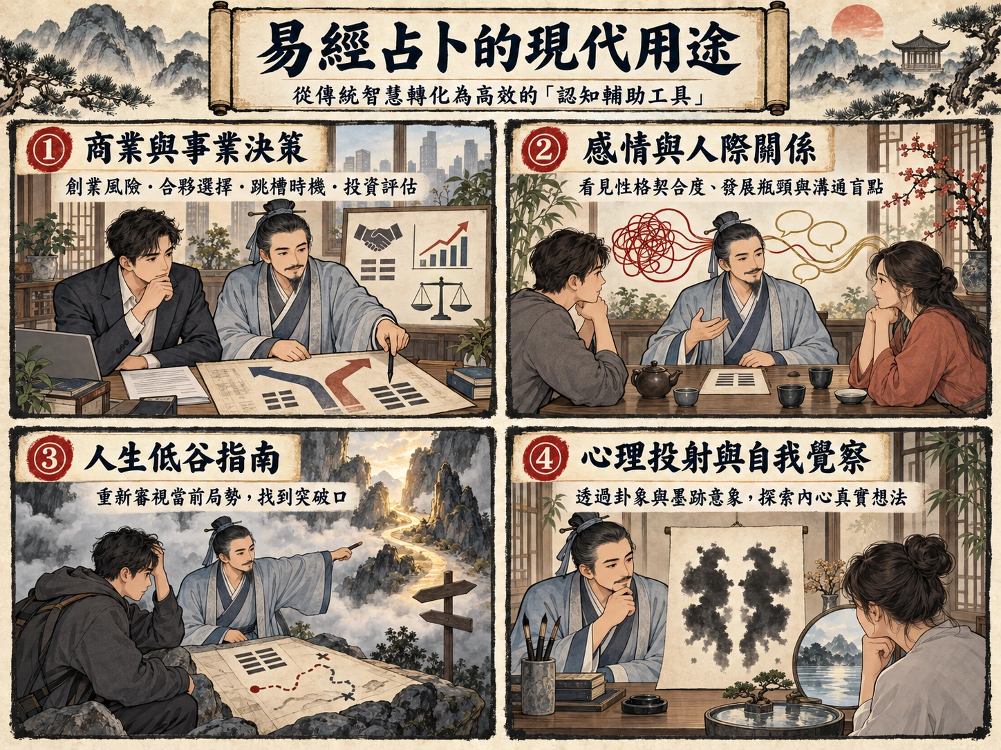 易經占卜的現代應用
