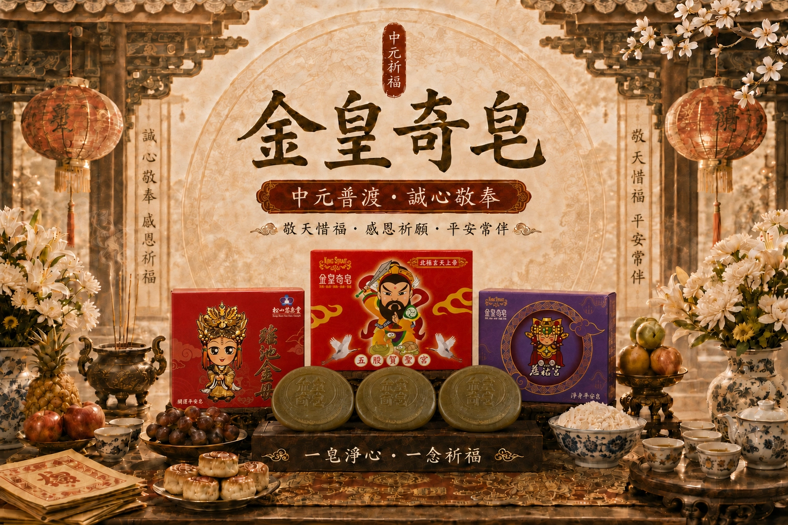 金皇奇皂中元普渡