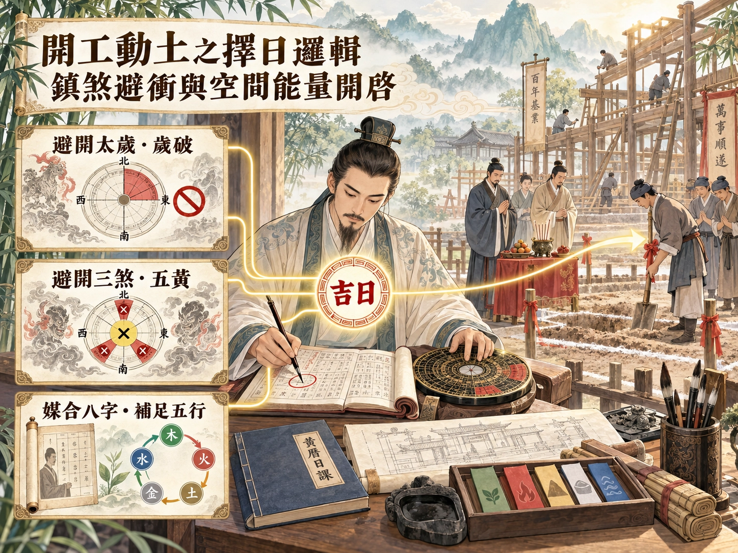開工擇日圖