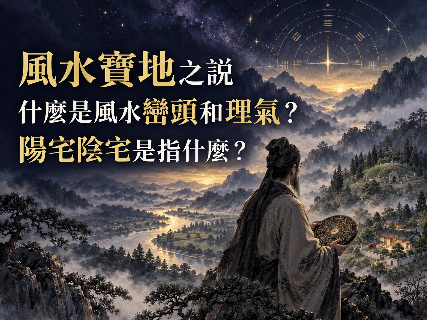 風水寶地之說巒頭理氣與陽宅陰宅